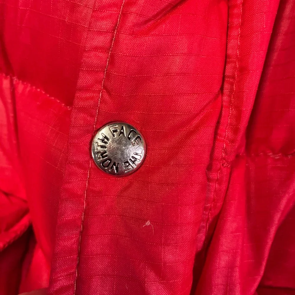 The North Face Puffer Jacket Men Small Red‎ Vintage 80s Ripstop Goose Down USA